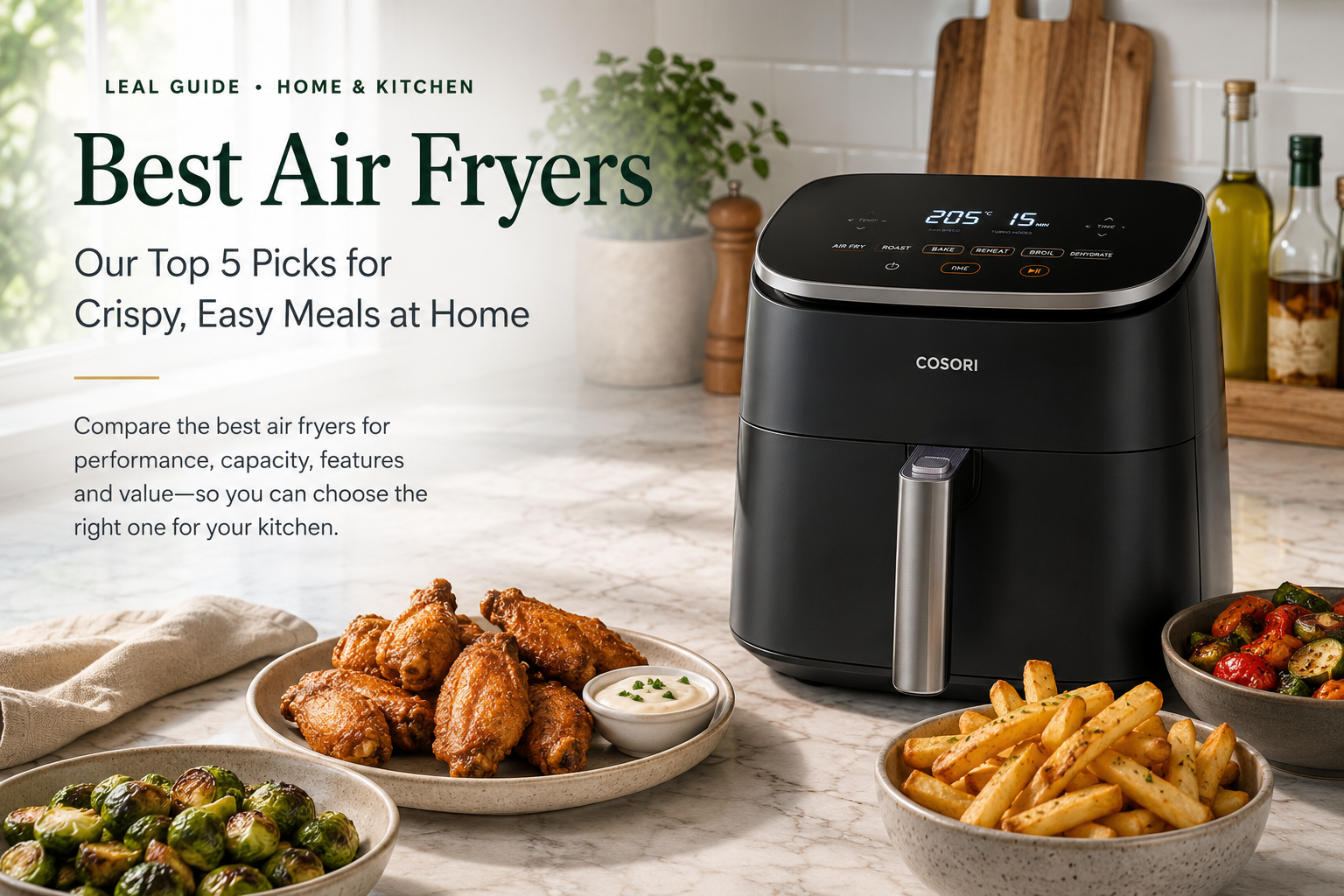 Best air fryers for crispy easy meals at home